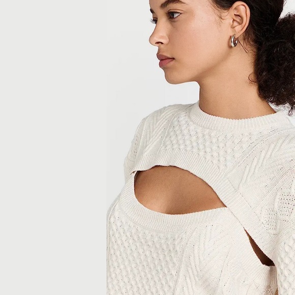 (New With Tags) Sokie Collective Long Sleeve Tank Sweater (Medium) - Picture 3 of 4